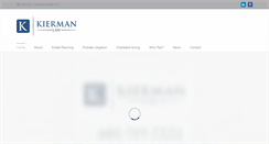 Desktop Screenshot of kiermanlaw.com